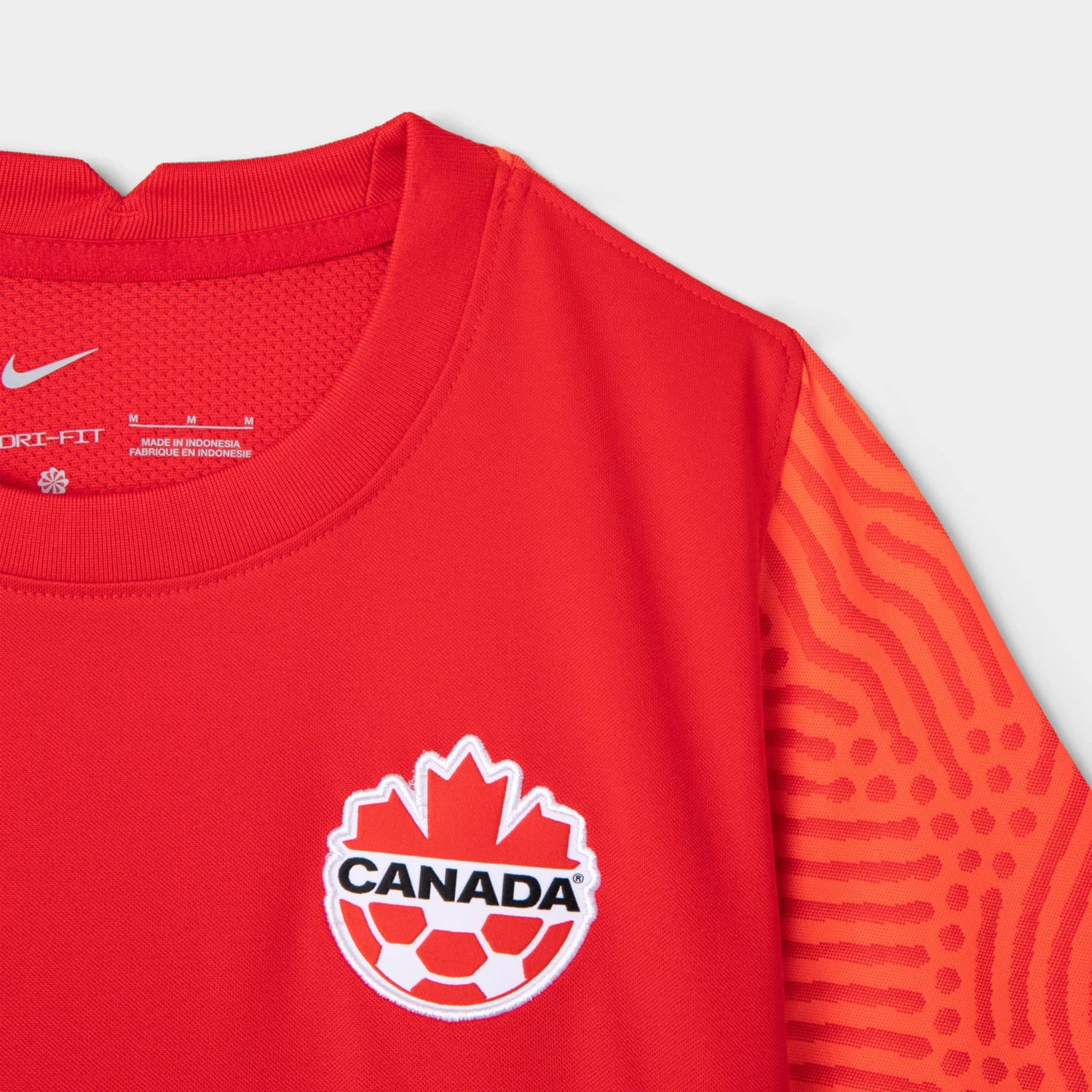 Nike Junior Boys’ Team Canada Stadium Home Soccer Jersey / University Red - Image 3