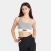 Pink Soda Sport Women’s Sculpt Asymmetric Bra / Grey