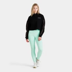 Pink Soda Sport Women’s Rey Pop Quarter Zip Crewneck Black / Peach Cobbler - Sweet Lilac 11 Pink Soda Sport Women’s Rey Pop Quarter Zip Crewneck Black / Peach Cobbler - Sweet Lilac -Sports Fashion Clothing Store psstw11486blk rey pop qz crew E