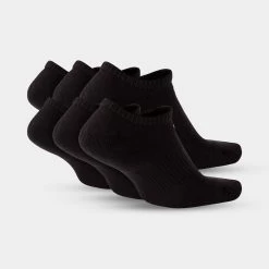 Nike Everyday Plus Cushioned Training No Show Socks (6 Pack) Black / White -Sports Fashion Clothing Store sx6898010 evryd plus cshn ns sockblkwh 2