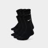 Nike Children's Everyday Cushioned Crew Socks - 3 Pack White / Black -Sports Fashion Clothing Store sx6910010 y evrydycrew sockswh blk 1
