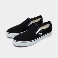 Vans Classic Slip-On / Black -Sports Fashion Clothing Store vn000eyeblk vans classic slip on black 5