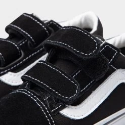 Vans Children's Old Skool V / Black -Sports Fashion Clothing Store vn000vhe6bt uy old skool 6