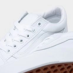 Vans Children's Old Skool / True White -Sports Fashion Clothing Store vn0a4buuqlz vans old skool true white true white 6