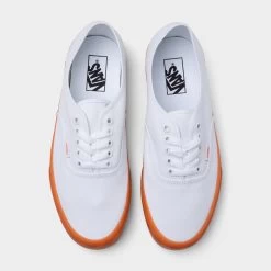Vans Authentic Translucent True White / Orange Sunrise -Sports Fashion Clothing Store vn0a5krdave ua authentic 4
