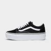 Vans Old Skool Stackform Suede / Canvas Black - True White -Sports Fashion Clothing Store vn0a7q5m6bt ua old skool stackform 1